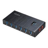 Akasa Elite 4EX SuperSpeed 4 Port USB 3.0 Hub with Fast Charging