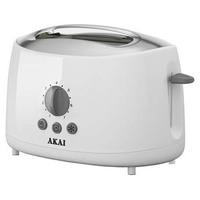 Akai A20001 2 Slice Cool Touch Toaster in White