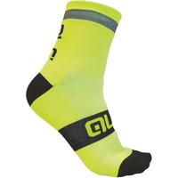 Ale Reflex 10cm Socks Fluorescent Yellow/Black