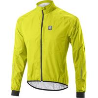 altura peloton waterproof jacket hi vis yellow