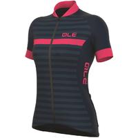 Ale Excel Riviera SS Womens Jersey Blue/Magenta