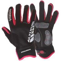 altura night vision windproof womens gloves 2014 blackraspberry