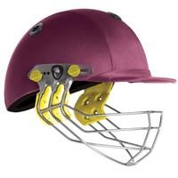 albion ultimate junior cricket helmet maroon medium youths