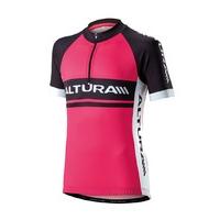 Altura Team Kids SS Jersey 2015 Pink/Black