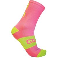 Ale Air Socks Fluorescent Pink/Yellow