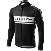 Altura Team LS Cycling Jersey Black/White