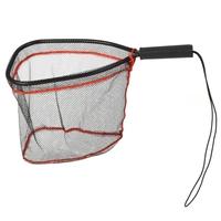 Aluminum Landing Nets Catch and Release Net Fish Saver Nylon Mesh for Fly Trout Kayak Boating Fishing