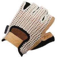 altura classic crochet mitt tan