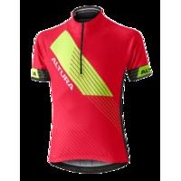 altura sportive short sleeve kids jersey red