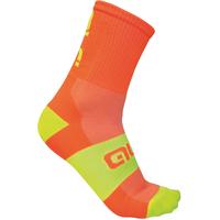 Ale Air Socks Fluorescent Orange/Yellow