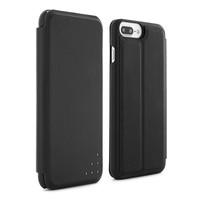 aluminium lined slim stand case for iphone 7 plus blacksilver