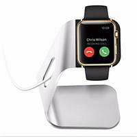 Aluminium Alloy Charging Stand Iwatch Holder Keeper for Apple Watch (Assorted Colors)