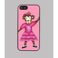 although the monkey in silk ...