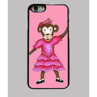 although the monkey dressed in s...