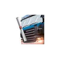 Aluminium windscreen cover, for trucks and vans