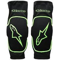 alpinestars paragon elbow protector blackbright green x small blackgre ...