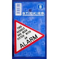 Alarm Triangle Sign Sticker