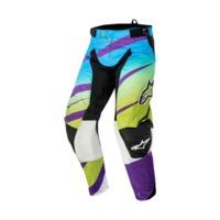 Alpinestars Techstar Venom Pants green/blue/violett