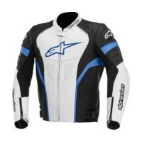 Alpinestars GP Plus R Leather Jacket Black/White/Blue