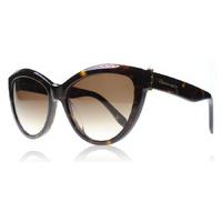 Alexander McQueen 0003S Sunglasses Brown Tortoise 002