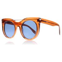 Alexander McQueen 0001S Sunglasses Orange