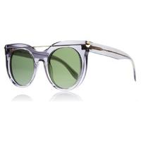 Alexander McQueen 0001S Sunglasses Grey 002 52mm