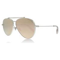 Alexander McQueen AM0057S Sunglasses Silver 005 62mm