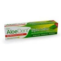 aloe dent fluoride triple toothpaste 100ml