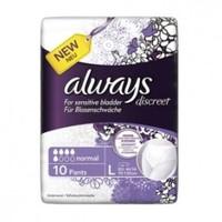 Always Discreet Pants Large - 10\'s