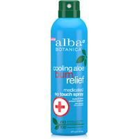 alba botanica cooling aloe burn relief medicated spray 177ml