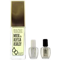 Alyssa Ashley Alyssa Ashley Musk Eau de Toilette Spray 50ml, Musk Perfume Oil 5ml and White Musk Perfume Oil 5ml