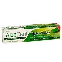 aloe dent triple action aloe vera toothpaste with co q10 100ml 100ml