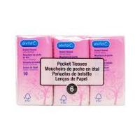 Alvita Tissues Pocket 6-pack