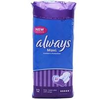 always maxi long super plus with wings