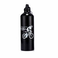 Aluminum Alloy 750ML Portable Outdoor Bike Bicycle Cycling Sports Drink Jug Water Bottle