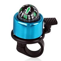 Aluminum alloy Bicycle Bell with The Compass, Brand New High Quality Bike Handlebar Ring Horn 4 Color Choices