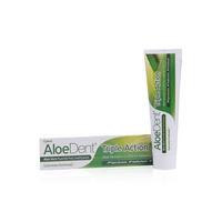 aloe dent triple action fluoride free toothpaste 100ml