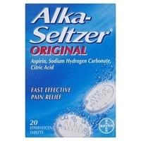 alka seltzer extra strong pain relief 20 tablets