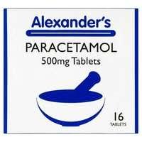 Alexander\'s Paracetamol 500mg tablets 16s
