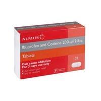 Almus Ibuprofen & Codeine Tablets 32s