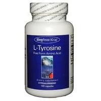 allergy research l tyrosine 500mg 100caps