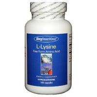 Allergy Research L-Lysine, 500mg, 100Caps