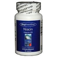 Allergy Research Niacin, 250mg, 90VCaps