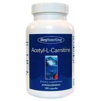 Allergy Research Acetyl-L-Carnitine, 500mg, 100Caps