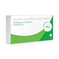 allergy hayfever relief tablets cetirizine 30 days