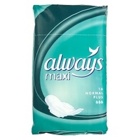 always maxi normal plus 16