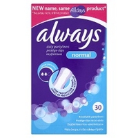 Always Daily 30 Pantyliners Normal
