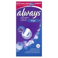 Always Daily 26 Pantyliners Large