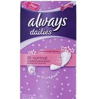 always dailies normal fresh pantyliners