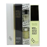 Alyssa Ashley Musk Gift Set 100ml EDT + 5ml Musk Perfume Oil + 5ml White Musk Perfume Oil